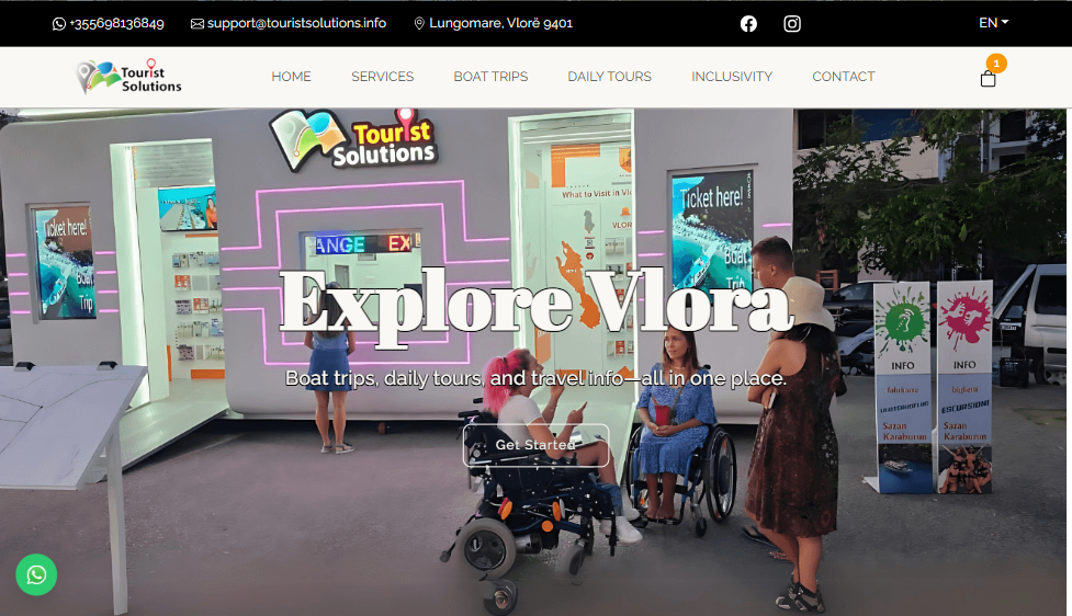 Tourist Solutions recorded demo